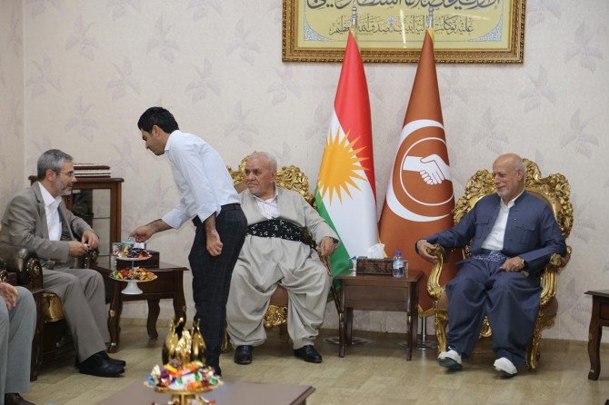 HUDA PAR visits political parties in Kurdistan