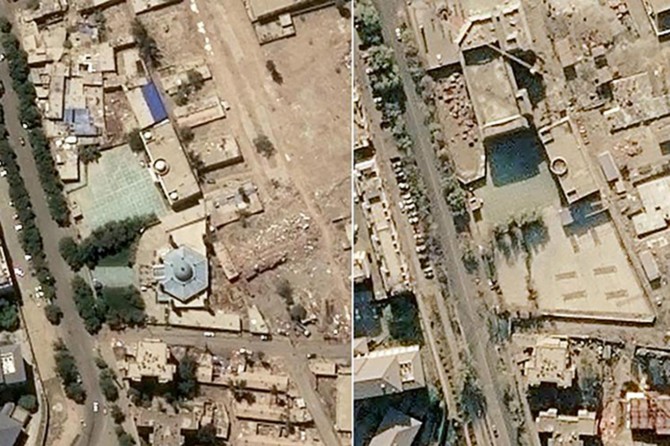 Çin'in yıktığı camiler uydu görüntülerinde