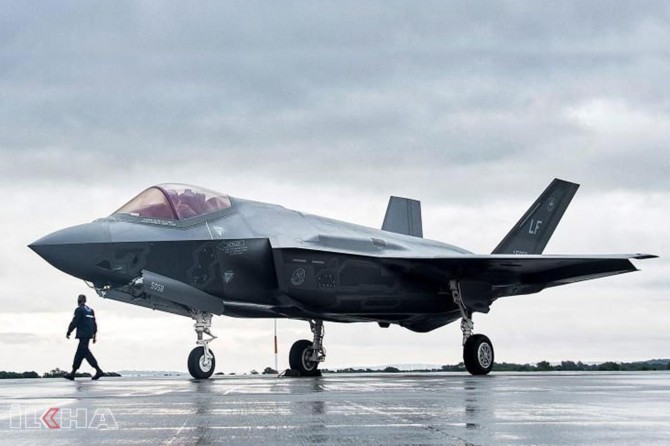 US to stop Turkish pilots on F-35 training
