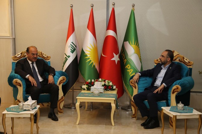 Partîya Demokrat a Kurdistanê HUDA PARê ziyaret kir