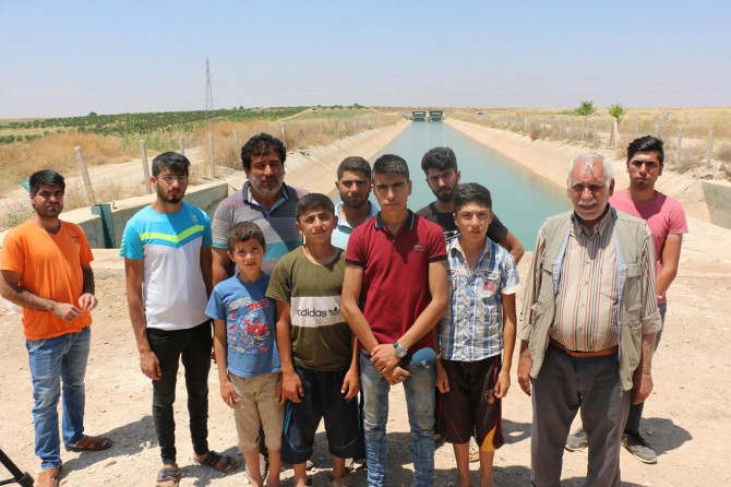 Sulama kanallarının üzeri kapatılsın