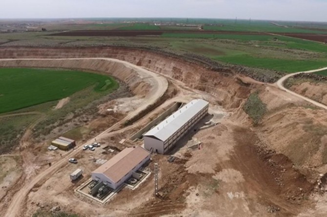 Viranşehir pompaj sulamasında çalışmalar sürüyor