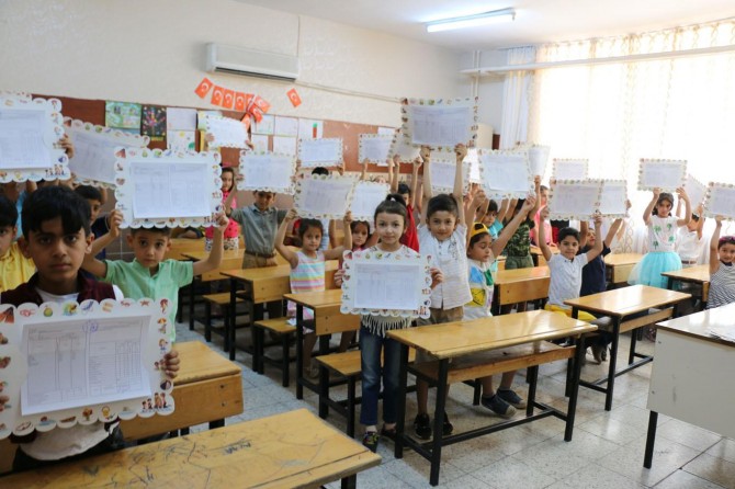 Şanlıurfa’da 851 bin 300 öğrenci karne aldı