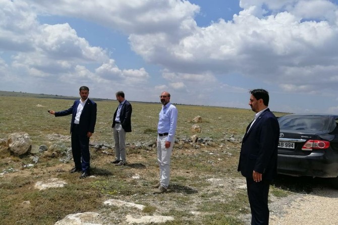 HÜDA PAR Eskişehir İl Başkanlığı hayvanların telef olduğu köyde incelemelerde bulundu