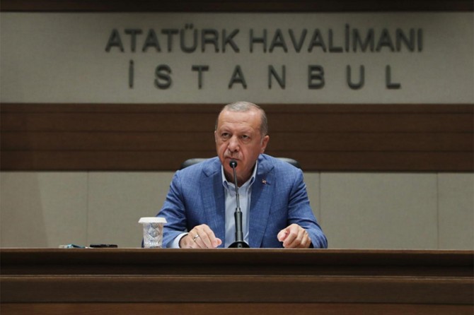 Erdoğan'dan CHP İstanbul il yönetimi ve İmamoğlu açıklaması