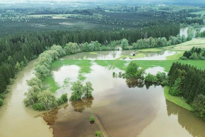 Water level rises more than 6 meters in Austria