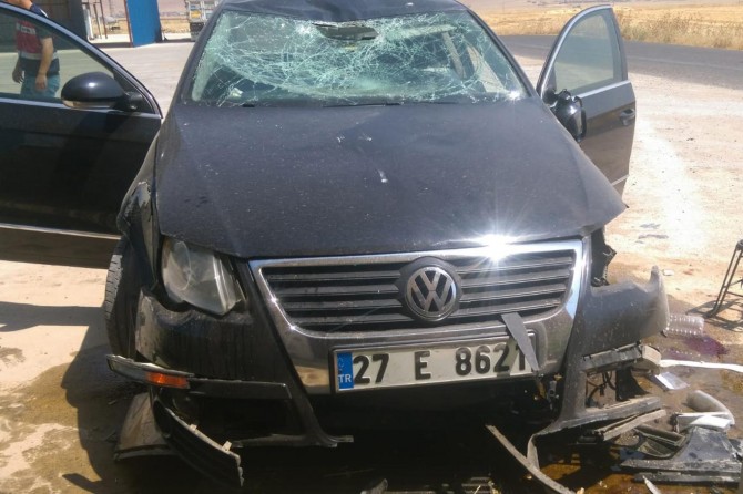 Mardin Artuklu'da öğretmenler kaza geçirdi: 5 yaralı