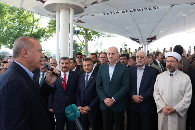 There is no such thing as a martyr of democracy: President Erdoğan