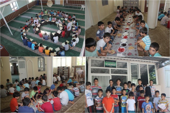Yaz Kur'an kurslarıyla çocuklarımızın verimli bir tatil geçirmesini amaçlıyoruz