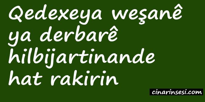 Qedexeya weşanê ya derbarê hilbijartinande hat rakirin