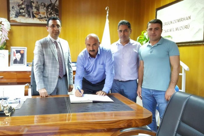 Siirt'te 700 dönüm arazi sulamaya açılıyor