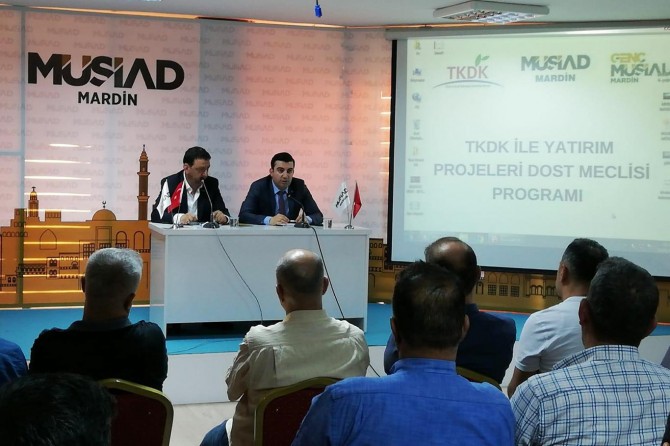 Mardin'de iş adamlarına hibe bilgilendirmesi yapıldı