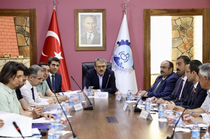 Bingöl’de Şehr-i Bal Bingöl Festivali hazırlık toplantısı