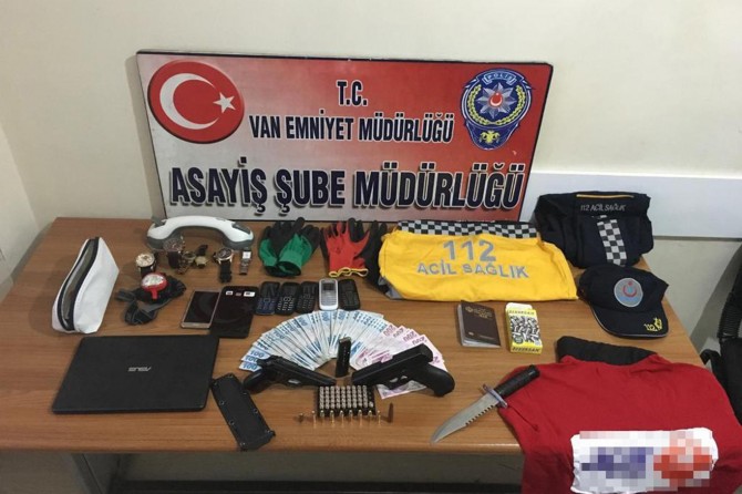 ​Van’da cezaevinden firar etti 2 milyon TL'lik hırsızlık gerçekleştirdi