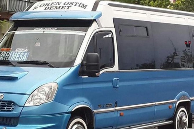 Ankara'da minibüs şoföründen tesettürlü bayana hakaret