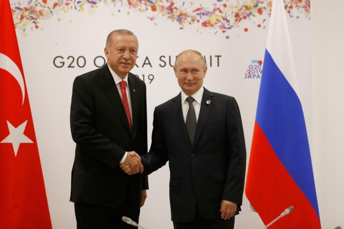 President Erdoğan meets with President Putin of Russia