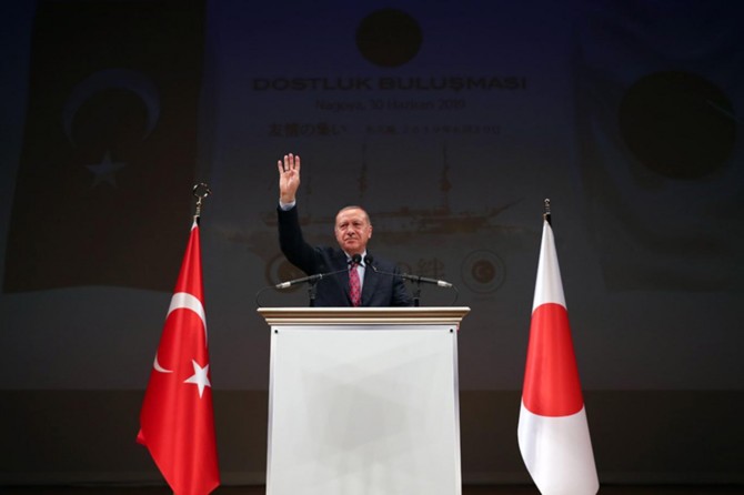 President Erdoğan warns about FETO schools in Japan