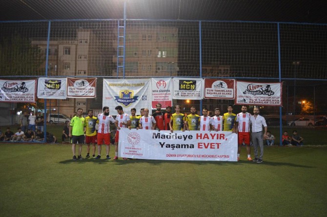 Batman'da uyuşturucu bağımlılığına dikkat çekildi