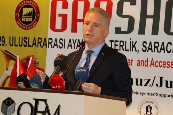 Türkiye'nin en büyük ikinci ayakkabı fuarı Gaziantep’te açıldı