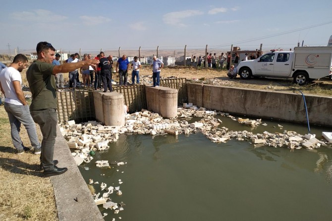 Batman'da sulama kanalına düşen çocuk kayboldu