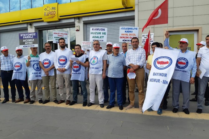 Kadro mücadelemize destek bekliyoruz