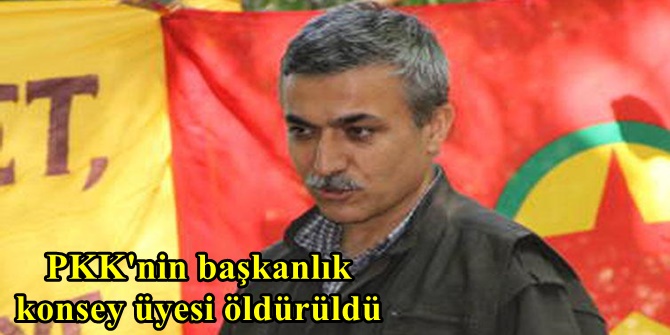 PKK'nin başkanlık konsey üyesi öldürüldü