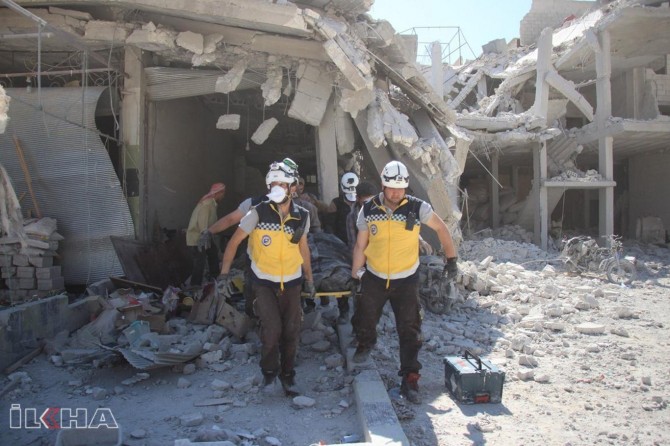 Seven children killed in regime and Russian bombing in Idlib