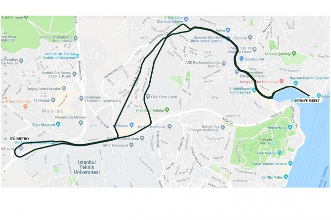 İETT Yeniköy-Maslak hattında ilave hat açtı