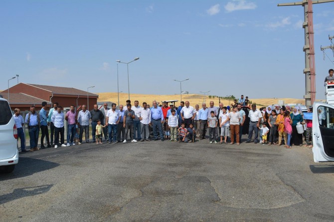 Su sorunu yaşayan Batman Recepler köyü sakinleri eylem yaptı