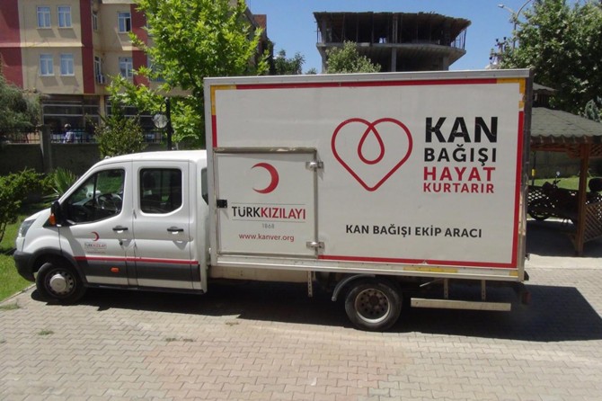 Adıyaman'da çocuklardan kan bağışı çalışmasına destek