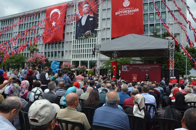 İstanbul'da 15 Temmuz anıldı