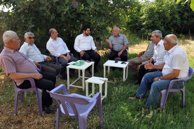 HÜDA PAR Batman'da mahallelinin sorunlarını dinledi