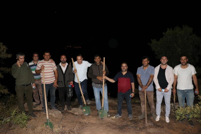 Yangını kendi imkanlarımızla kontrol altına alabildik