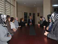 Girişimci Kadınlar Rektör Uluçam'dan Destek İstedi