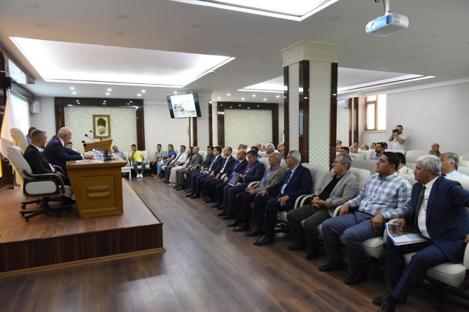 Batman'da koordinasyon kurulu toplantısı yapıldı