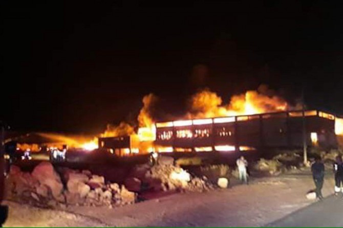 Gaziantep'te fabrika yangını korkuttu