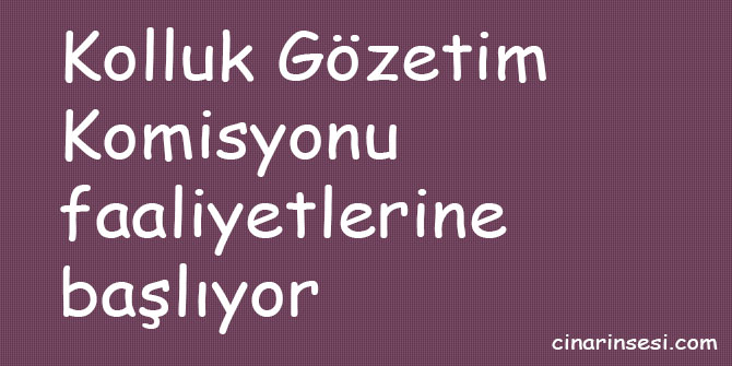 Kolluk Gözetim Komisyonu faaliyetlerine başlıyor
