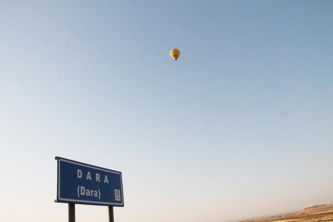 First hot air balloon takes off in Mardin