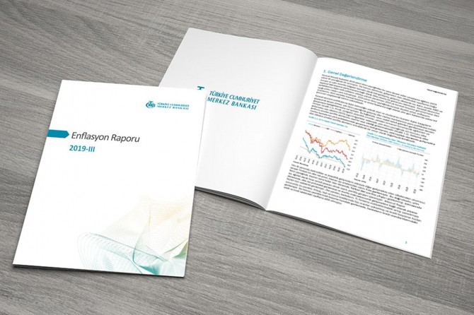 Merkez Bankası enflasyon tahminini aşağı çekti