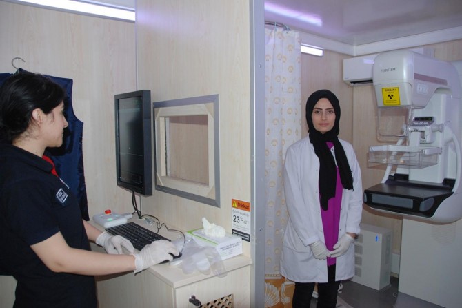 Mobil kanser tarama aracı Bitlis’te hizmette başladı