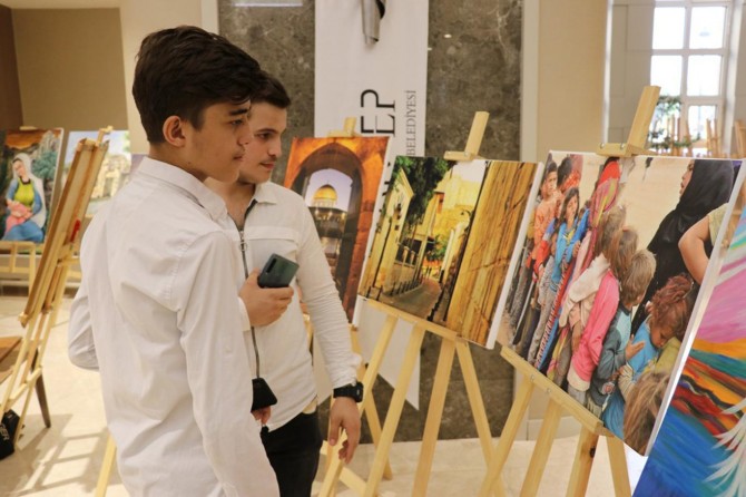 ​Gaziantep’te uluslararası resim sergisi açıldı