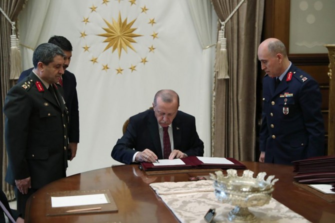 Biryarên Şûraya Leşkerî ya Bilind hat eşkerekirin