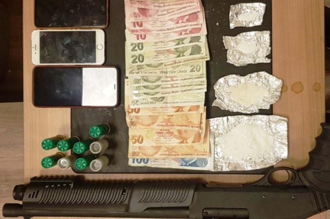 Şahinbey'de uyuşturucu operasyonunda 1 tutuklama