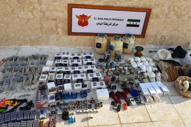 Police seize a ton of explosives in operation against DAESH