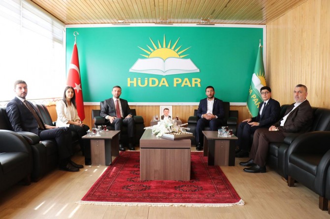 AK Parti ve Saadet Partisinden HÜDA PAR’a taziye ve bayram ziyareti
