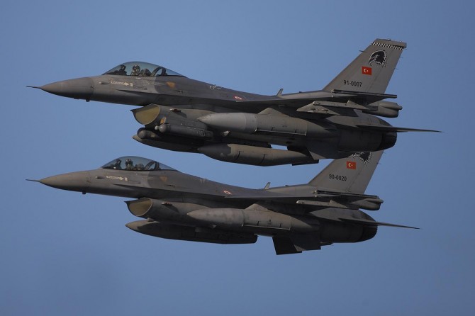 PKK hedeflerine hava harekatı