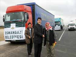 Osmangazi Yardımları Yerine Ulaştı