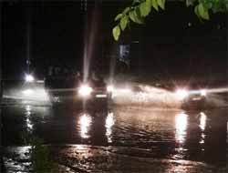 Mersin'de Sağanak Yağış