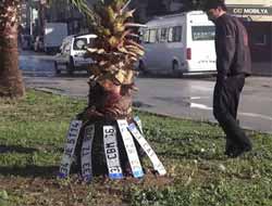 Şiddetli Yağmurdan Araç Plakaları da Nasibini Aldı!