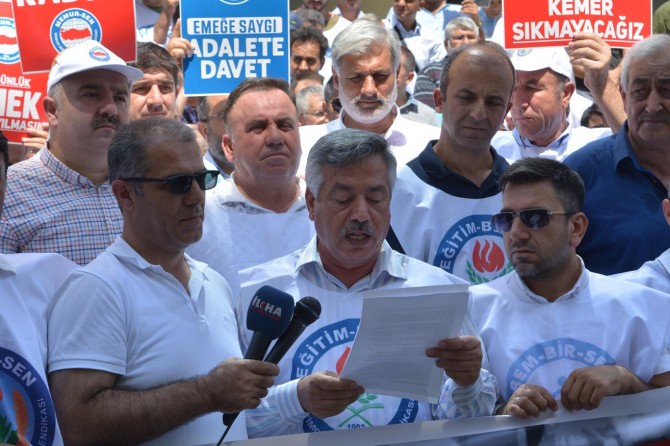 Memur-Sen Batman Temsilciliğinden "adalete davet" çağrısı